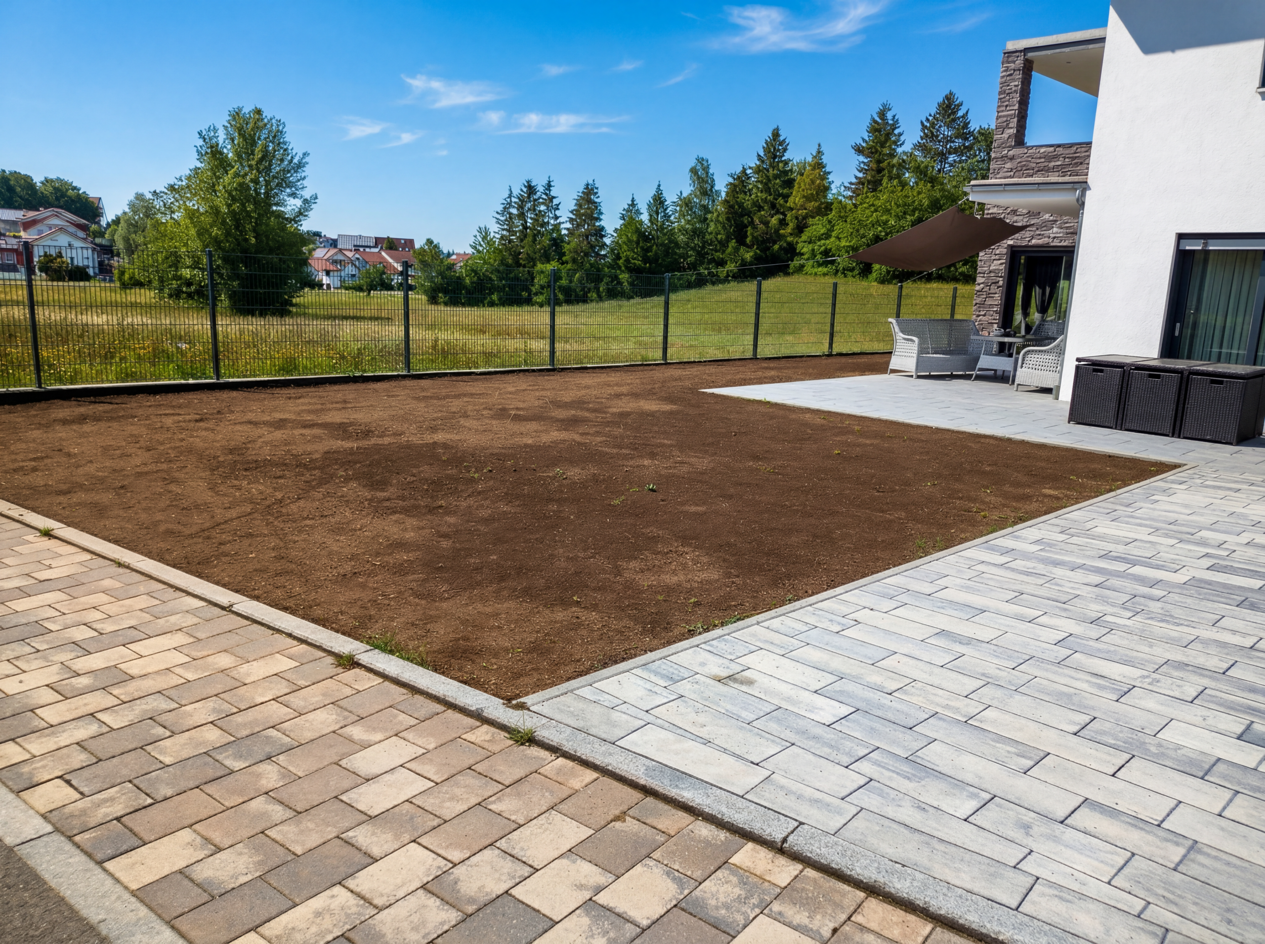 Rollrasen & Bepflanzung 6